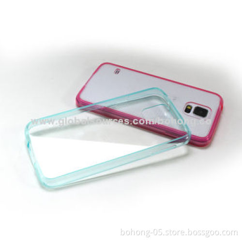 TPU + PC Cases for Samsung S5, Various Colors Available
